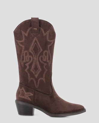 Botas Blogger Kael Marrón Mujer
