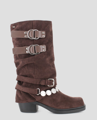Botas Blogger Selene Marrón Mujer